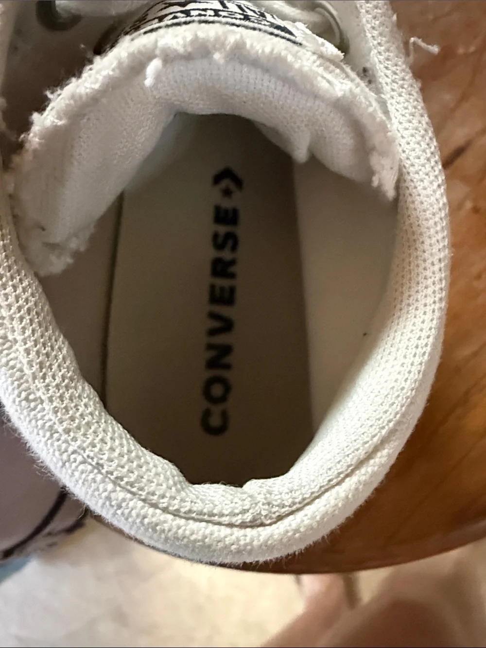 Converse Kids White High-Top Canvas Sneakers